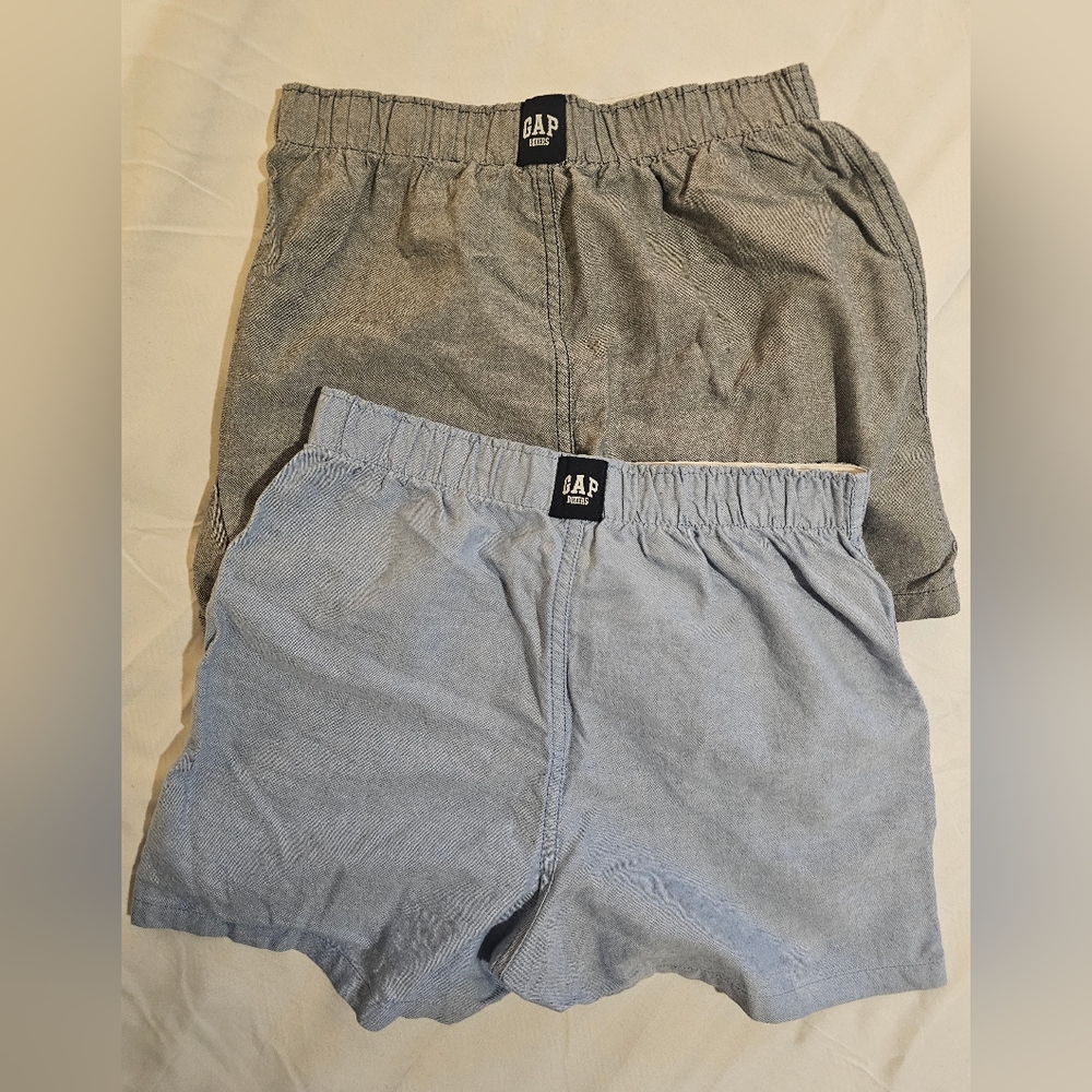 GAP KIDS SET OF TWO LIKE NEW BOXERS